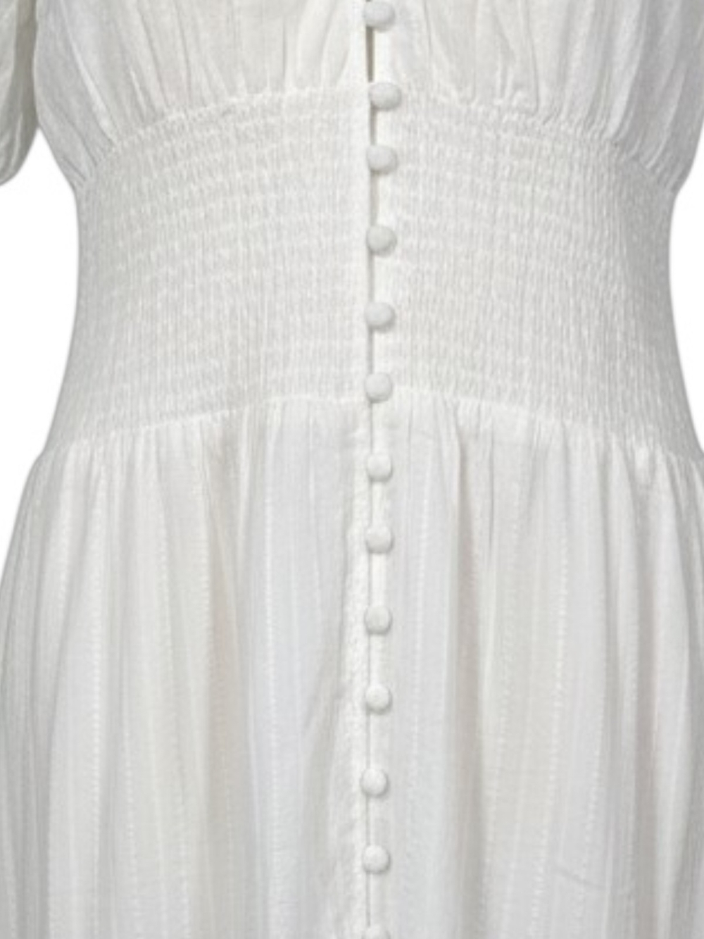 Joe's Jeans The Monet Maxi Dress | White | Pockets | NWT | Made of Recycled Mate - Picture 9 of 12